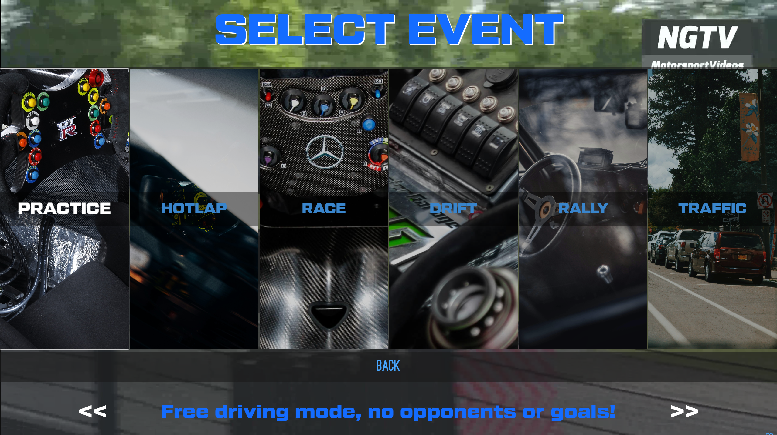 Sim center management software admin panel for sim racing venues
