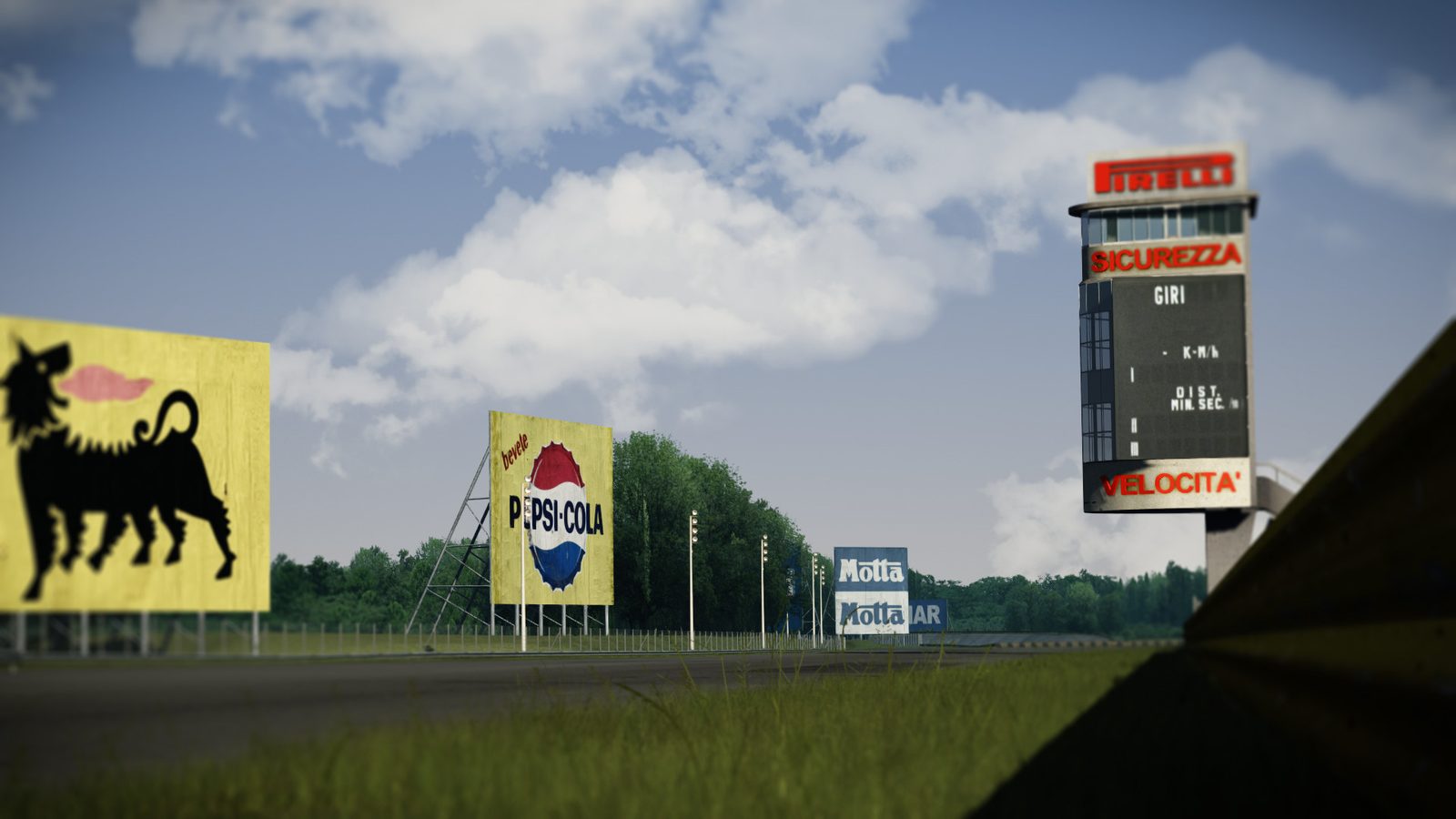 Trackside billboards in Assetto Corsa